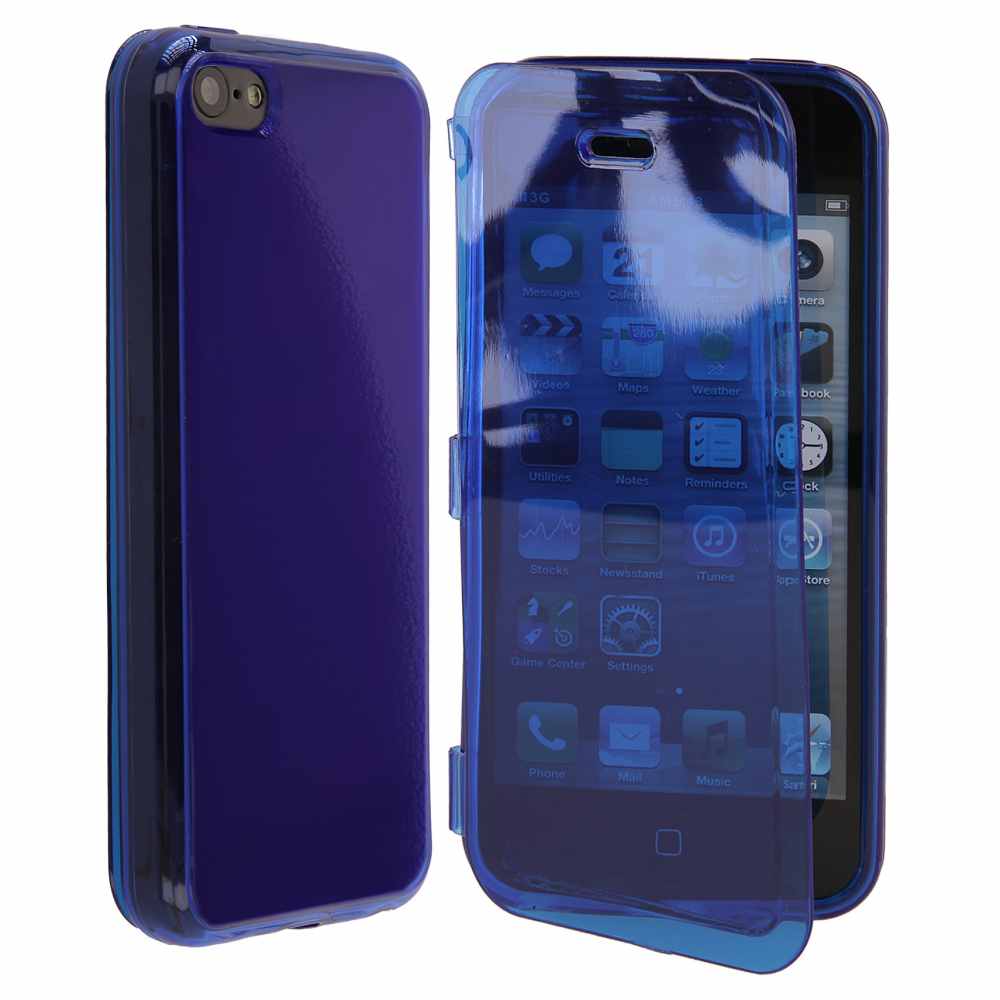 Telef Acc Funda Jelly Case Ultra Iphone 5 Azul
